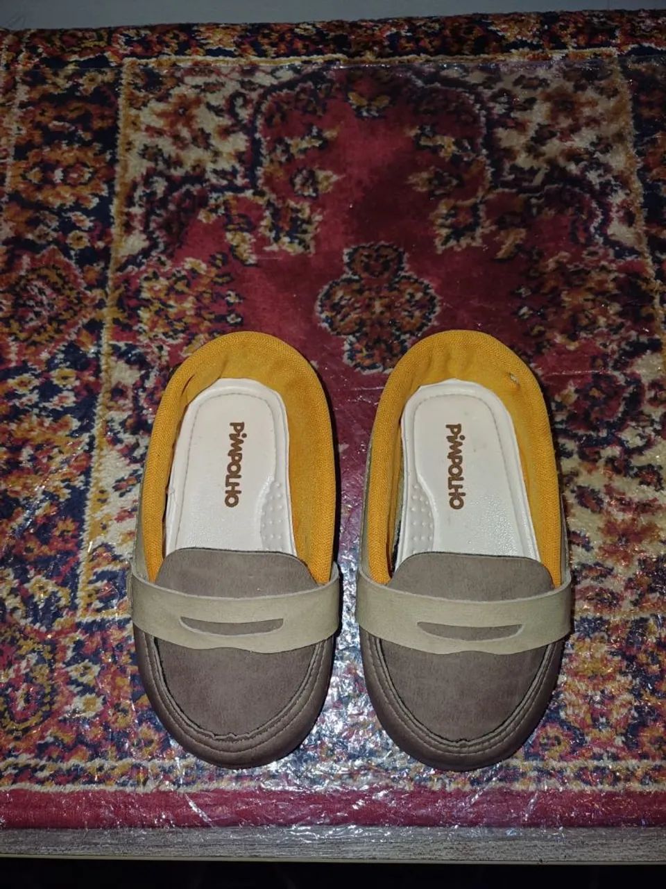 Mocassim Infantil Pimpolho semi-novo 