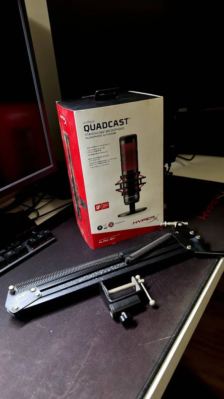 Microfone HyperX Quadcast - Foto 2