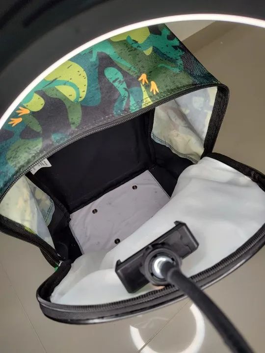 Mochila Adventure Rex com Rodinhas + Lancheira Jurassic World SESTINI - Foto 5