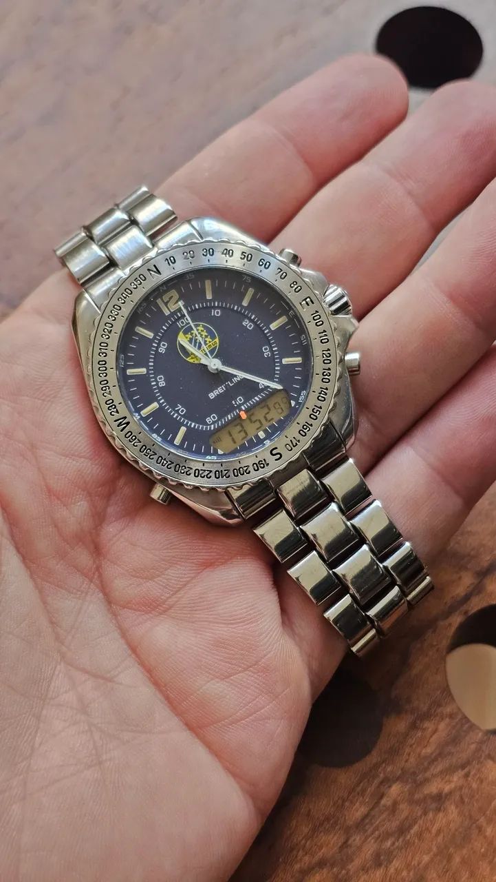Relógio Breitling Pluton - edição limitada 