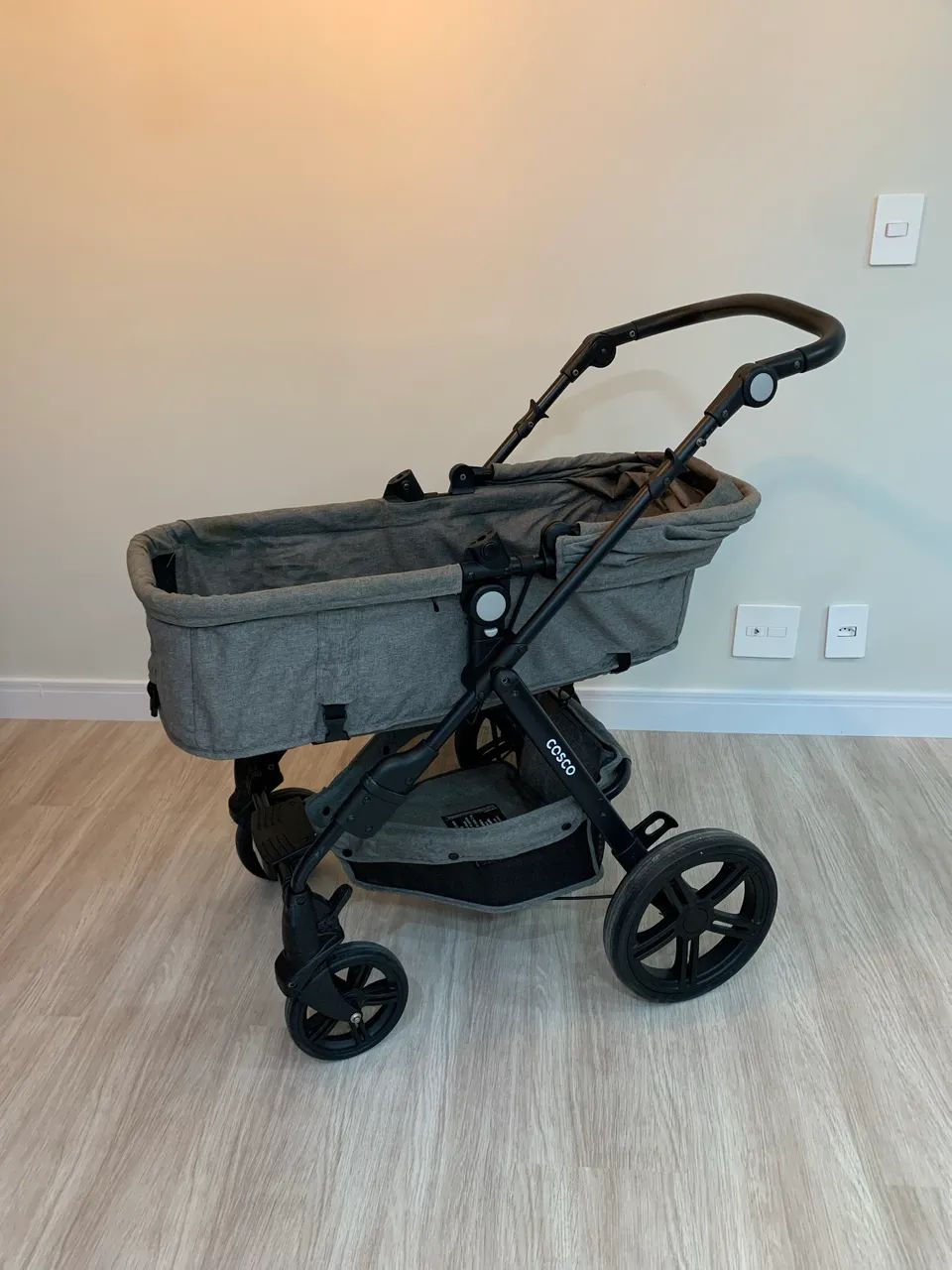 Kit Carrinho Travel Cosco | carrinho | Moisés | bebê conforto | Engate rápido carro. - Foto 3