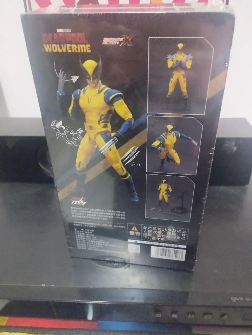 Action Figure Deadpool Wolverine Marvel Studios - Foto 3