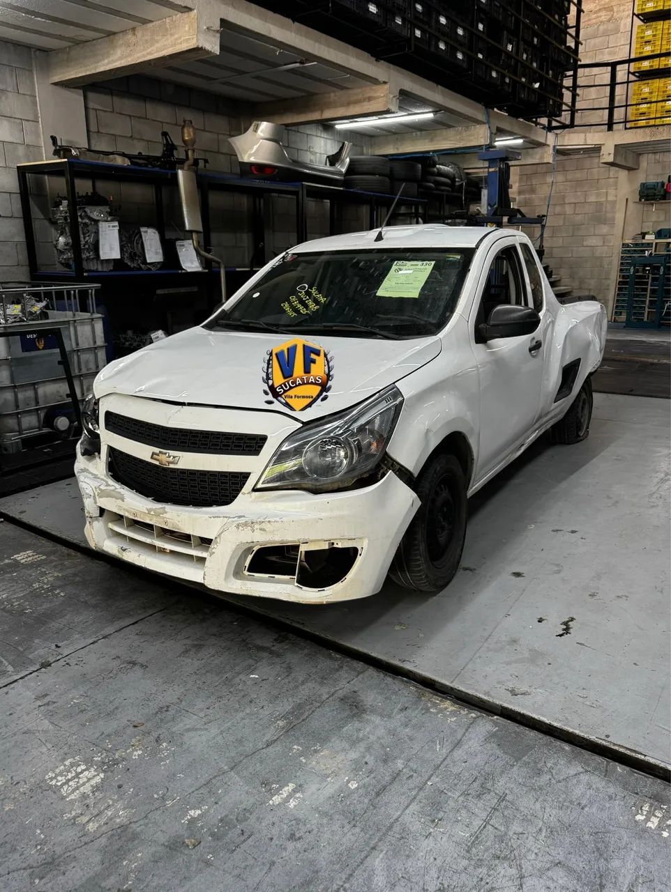 Sucata Chevrolet Montana 1.4 2013 para venda de peças com nota fiscal 1
