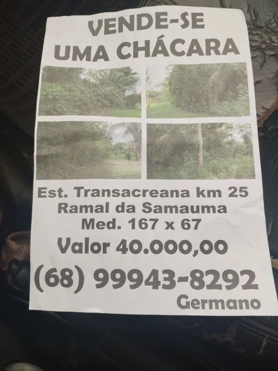 Chácara a venda