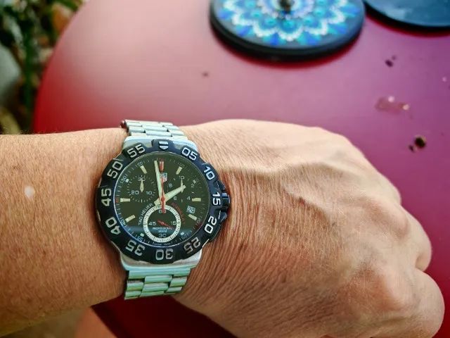 Relógio tipo Tag Huer Formula 1 ETA legitimo - Foto 5