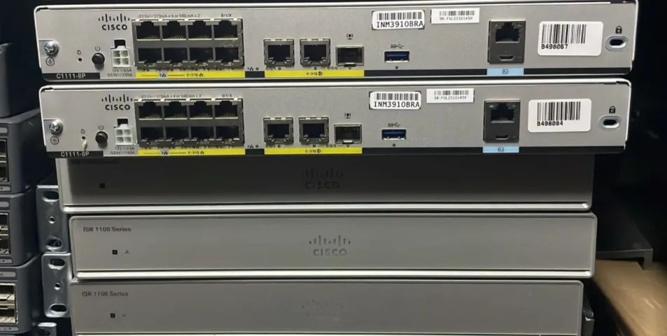 Roteador Cisco Isr 1100 8 Portas C1111-8p - Foto 2