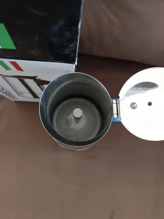 Cafeteira Espresso 6 xícaras - Aço Inoxidável - Foto 3