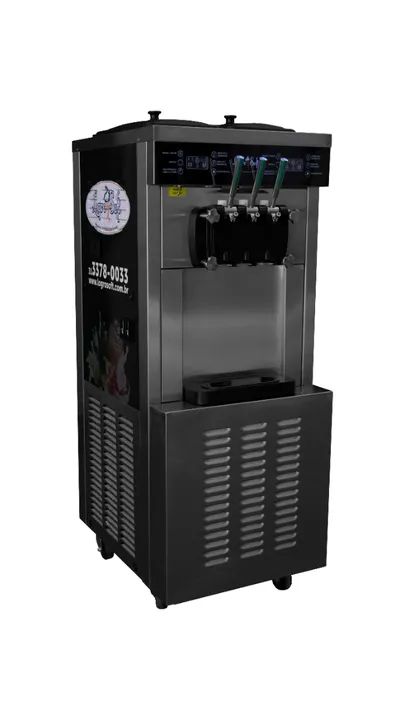 MÁQUINA DE SORVETE EXPRESSO - LSD435 - LOGRO SOFT (Controle Individual das CDescriçãoubas)