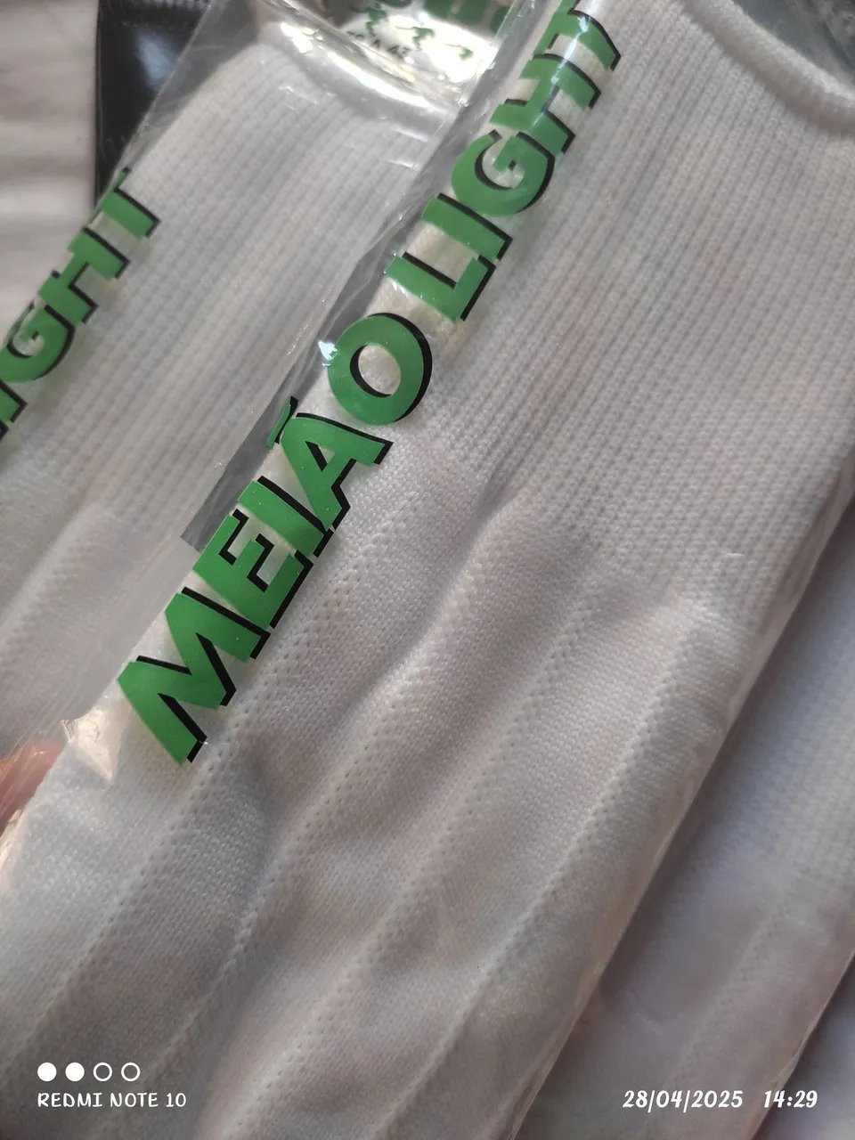 Meião branco