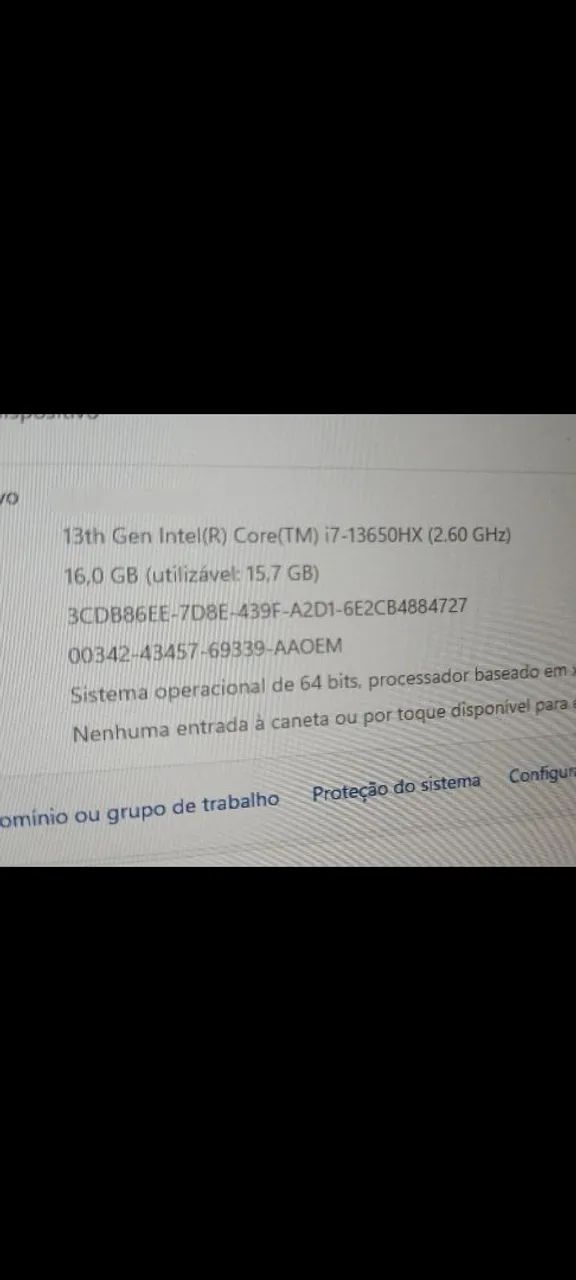 NOTEBOOK DELL G15 / I7 13650HX/ RTX 4050/ SSD 1 TERA  - Foto 6