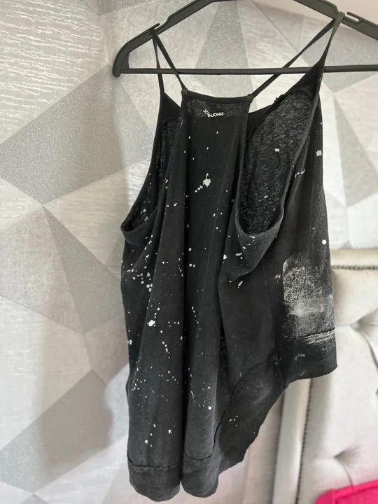 Camiseta Feminina John John - Estampa de Bolinhas - Foto 3