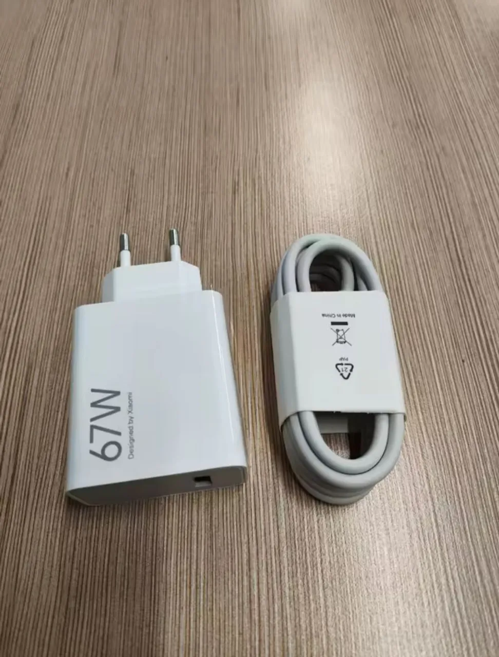 Carregador Turbo Xiaomi 67W Original + Cabo USB-C (LACRADO)