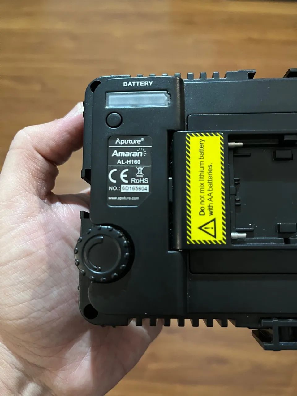 Led Aputure Amaran AL-H160 - NOVO, no plástico ainda - Só 12x R$29,99 - Foto 5