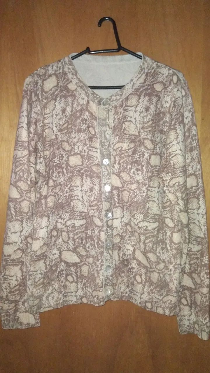 Cardigan Animal Print