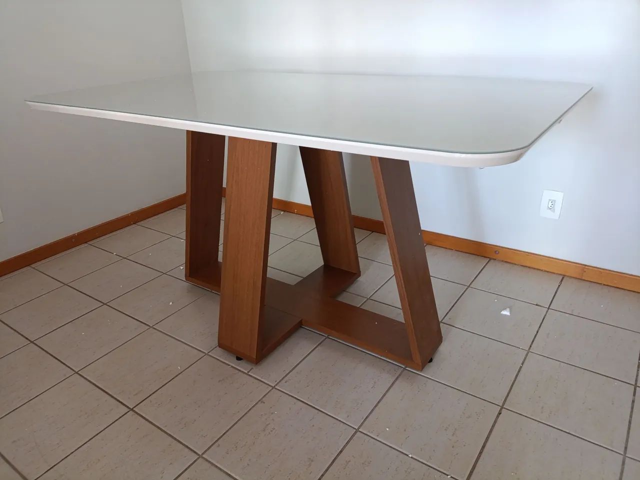 Mesa de Jantar 6 Cadeiras - Celestial cadeiras em Madeira maciça  - Foto 2