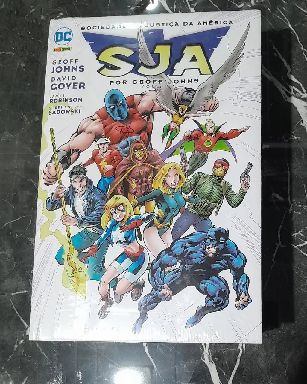 SJA Sociedade da Justiça da América por Geoff Johns Vol. 1 LACRADO