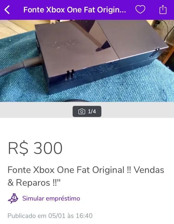 MANUTENÇÃO & REPARO DE FONTES XBOX ONE FAT ORIGINAIS !! - Foto 3
