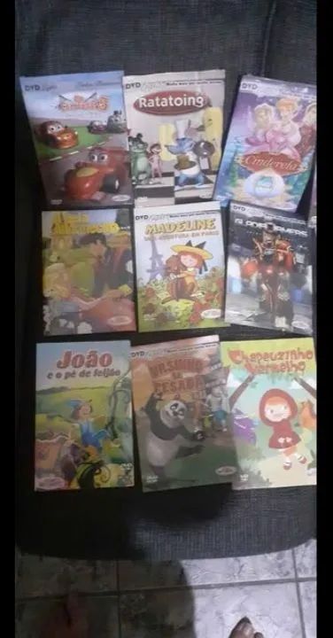 Coleção de 14 DVDs infantis novos lacrados  - Foto 3