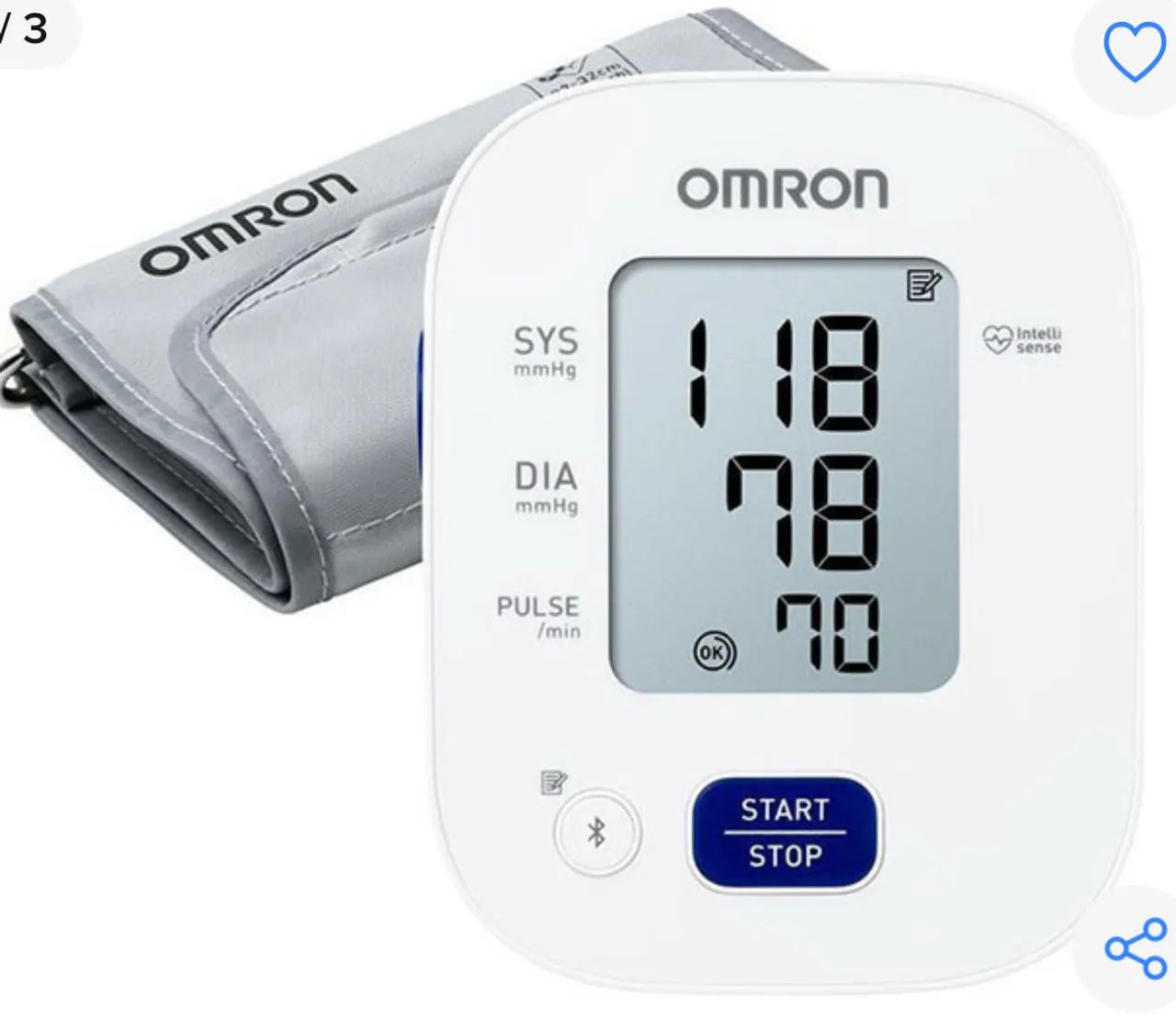 Aparelho Medidor de Pressão Digital Omron - Foto 3