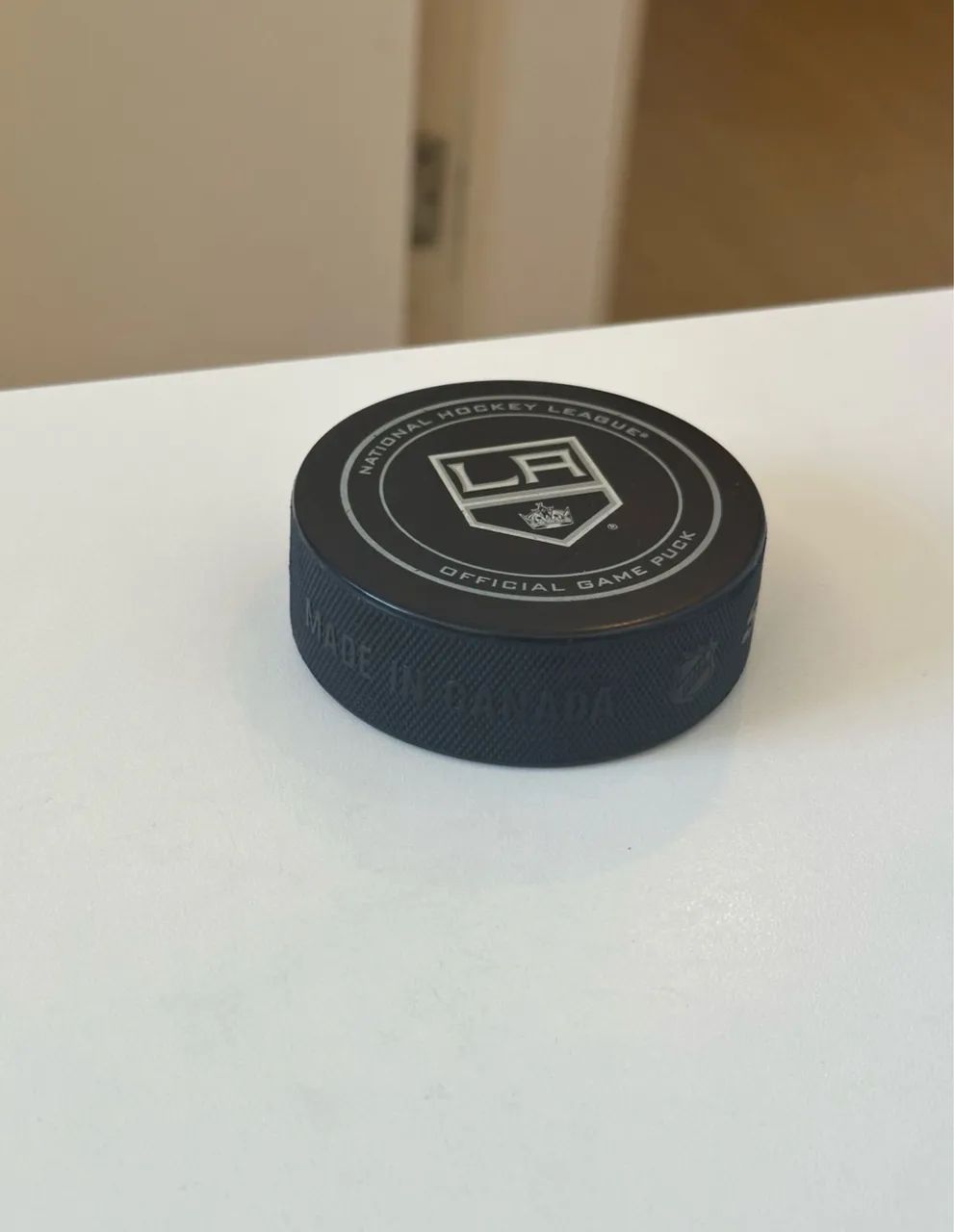 puck de hockey - los angeles kings (nhl) - Foto 3