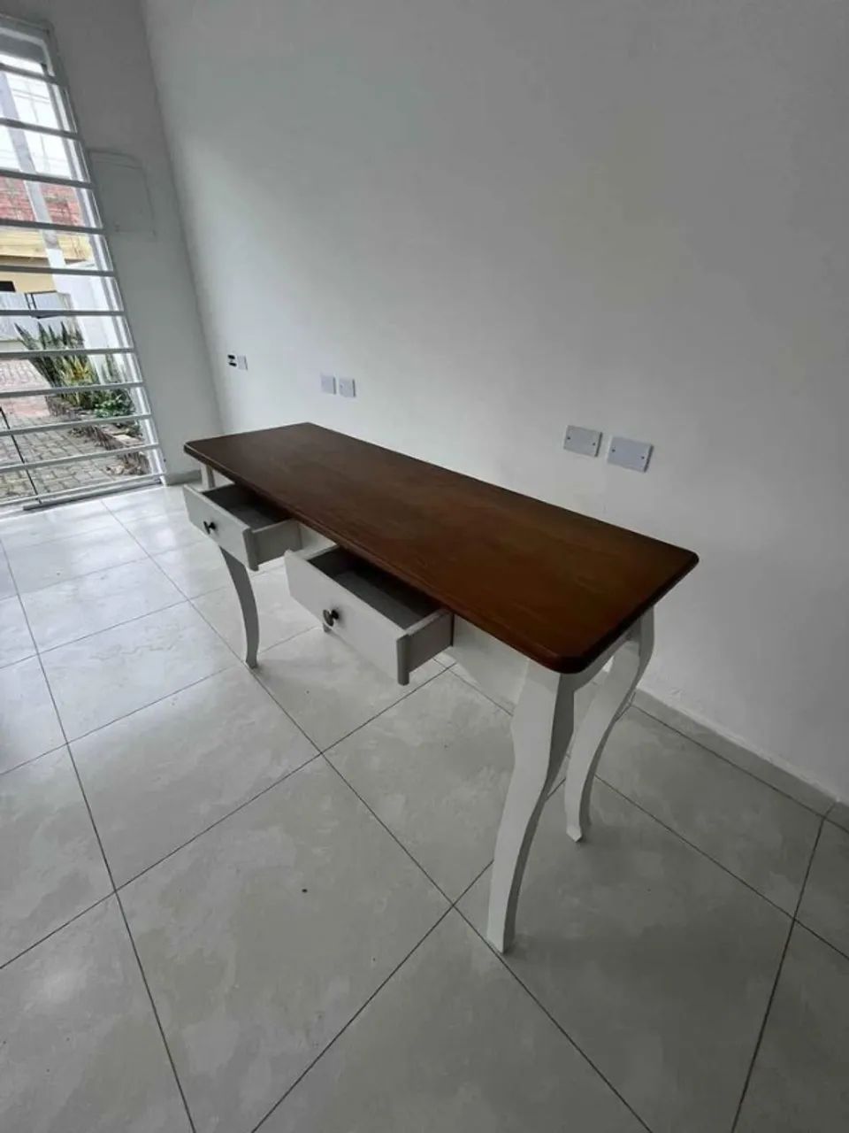 Aparador rustico branco de madeira   - Foto 6