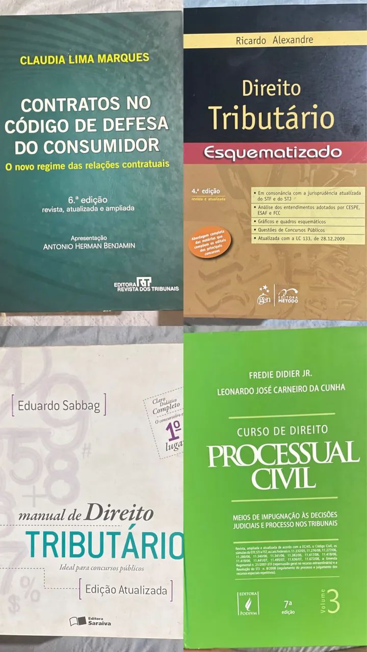 Kit Livros para concursos 