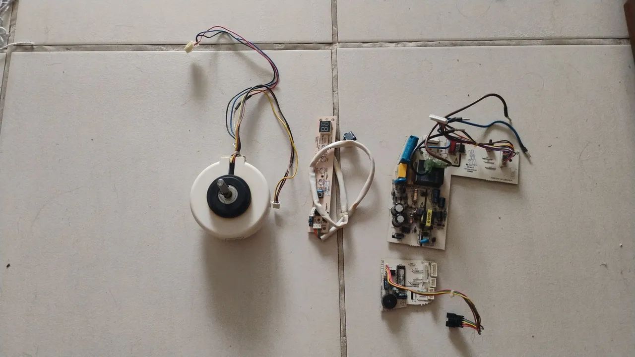 Peças ar split evaporadora Consul Modelo cbv07bbbna 