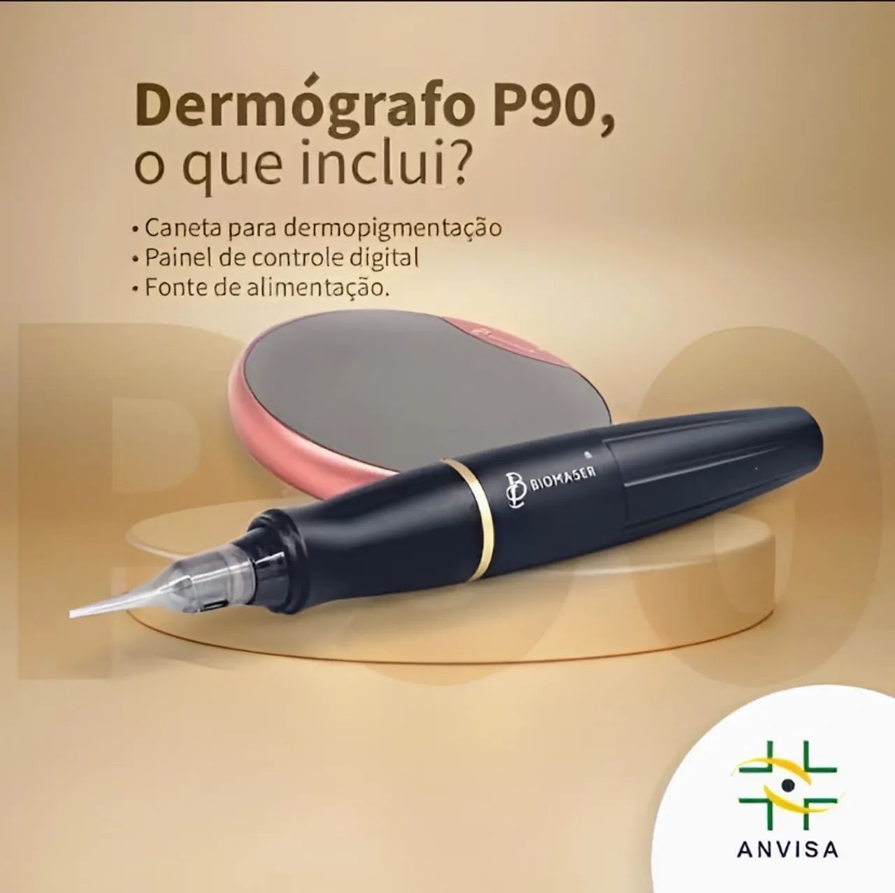 Kit Dermógrafo P90 - Equipamento para procedimentos - Foto 2