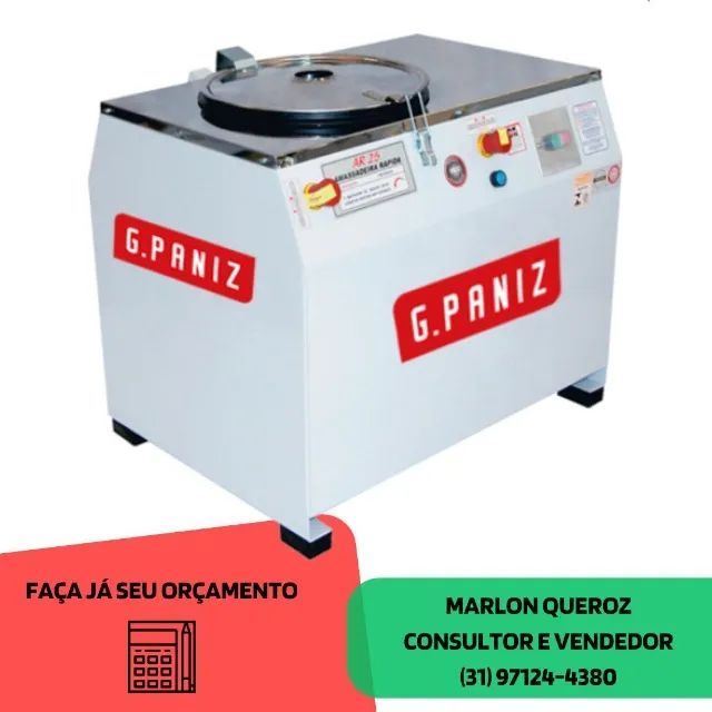Amassadeira Rápida 15 quilos 220v G.Paniz
