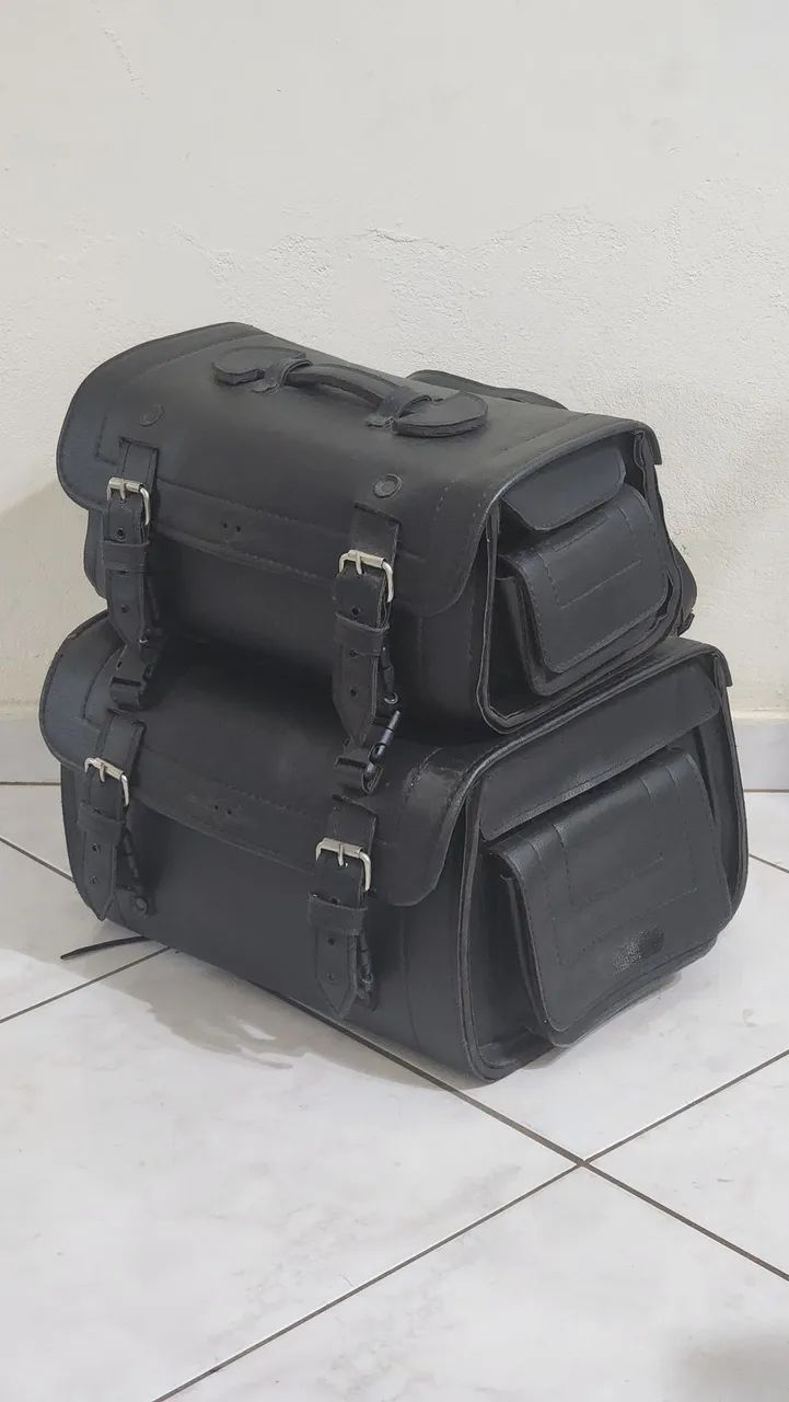 Alforges Sissy Bag Mala Traseira Double 75l - Liso - Foto 3