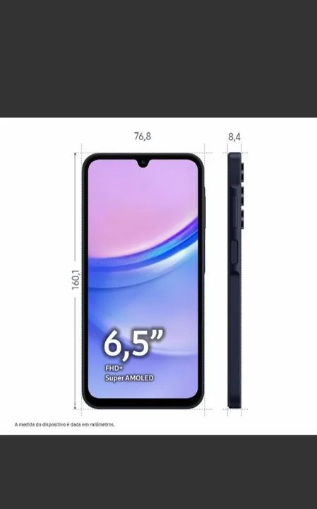 Smartphone Samsung galaxy A15 4G Azul - Foto 3