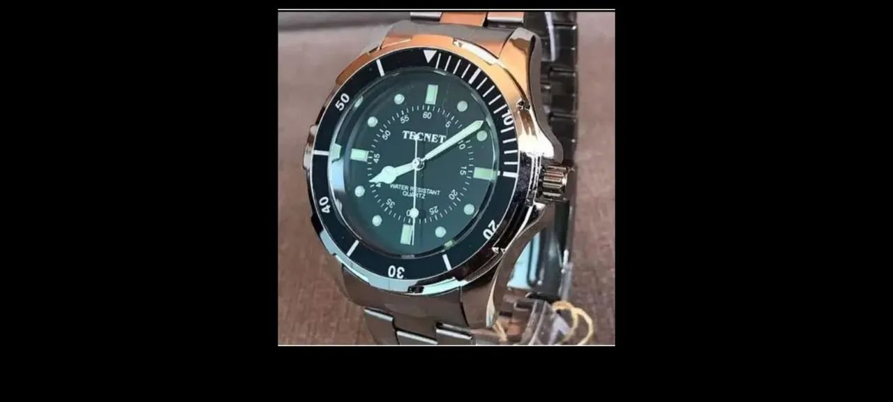 Relógio masculino da marca Tecnet Quartz original*novo*! - Foto 2