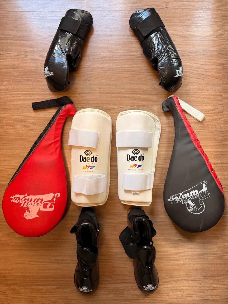 KIT TREINO/SPARRING TAEKWONDO/ARTES MARCIAIS 