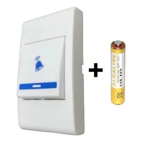 Campainha Sem Fio Controles Sem Fio 32 Toques Aviso Luminoso - Foto 2