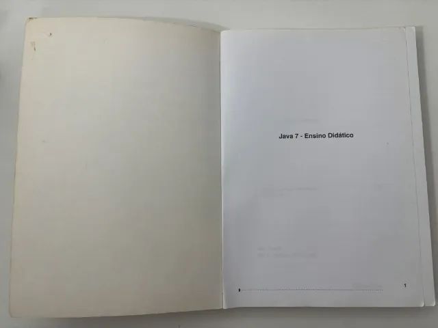 Livro Java 7 - Ensino Didático64842081240451123