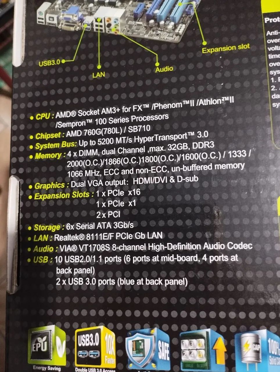 Placa-mãe Asus M5A78L-M USB3 Cpu FX 125W - Foto 5
