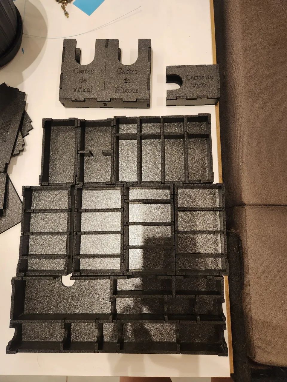Insert Organizador XPS do jogo de tabuleiro boardgame Bitoku