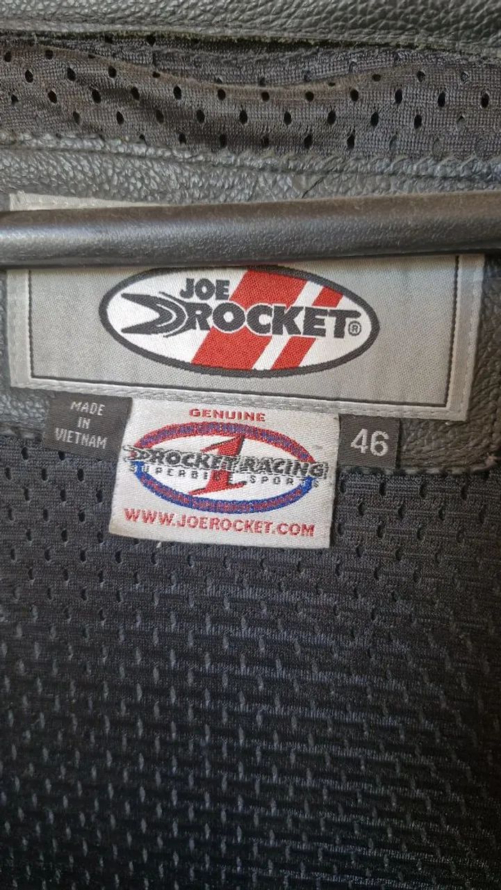 Macacão de Motociclista Couro Joe Rocket 46 - Foto 3
