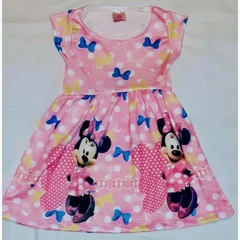 Vestido infantil Minnie