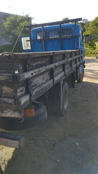 Caminhão M. BENZ/ L 608 D AZUL - Foto 4