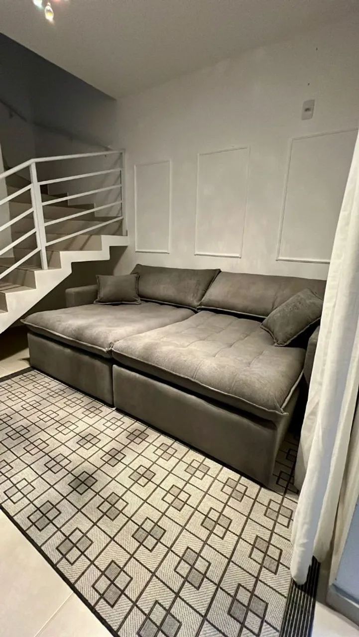 Sofá NOVO cama ZERO CAIXA Aproveitando AO MÁXIMO SEU espaço!!  - Foto 2