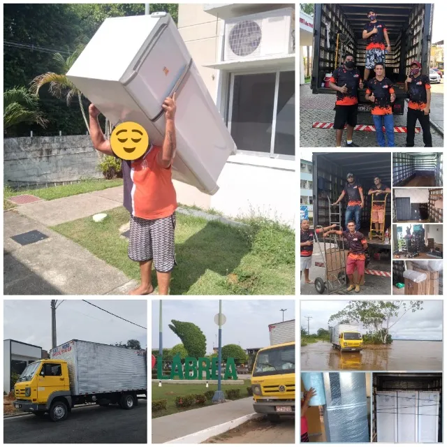 Frete baú disponível toda Manaus interior e boa vista