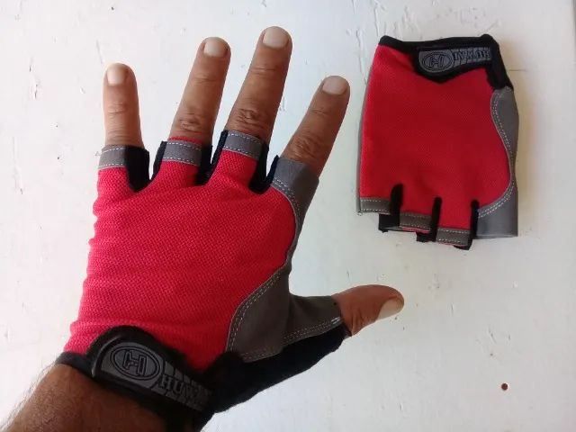 Luva ciclista em gel  - Foto 2