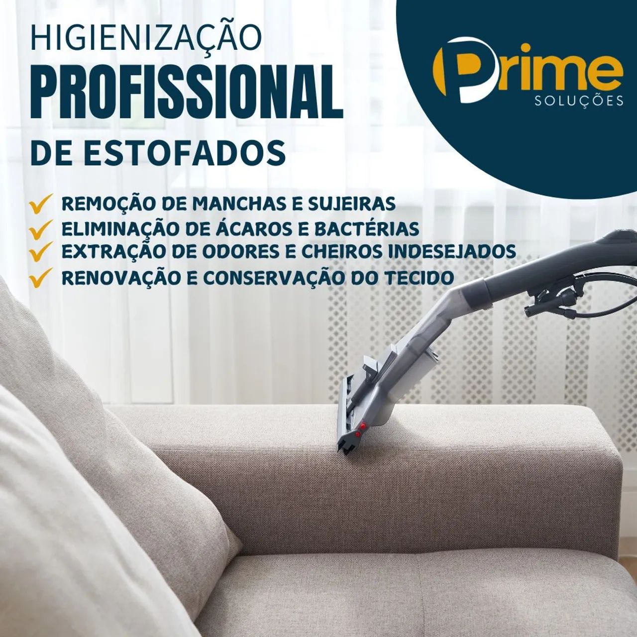 Higienização Profissional de Estofados 