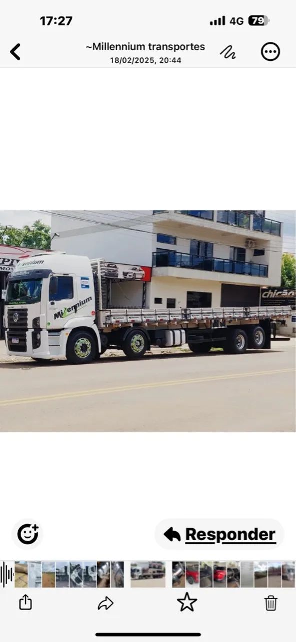 Caminhão Vw 26390 Cumins bi truck 