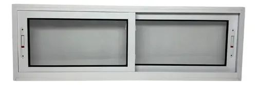 JANELA ALUMINIO 2 FOLHAS CORRER LINHA SUPREMA BRANCA - Foto 2