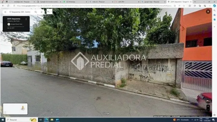 Terreno com 1.117,m2 à venda Centro - Diadema- sp