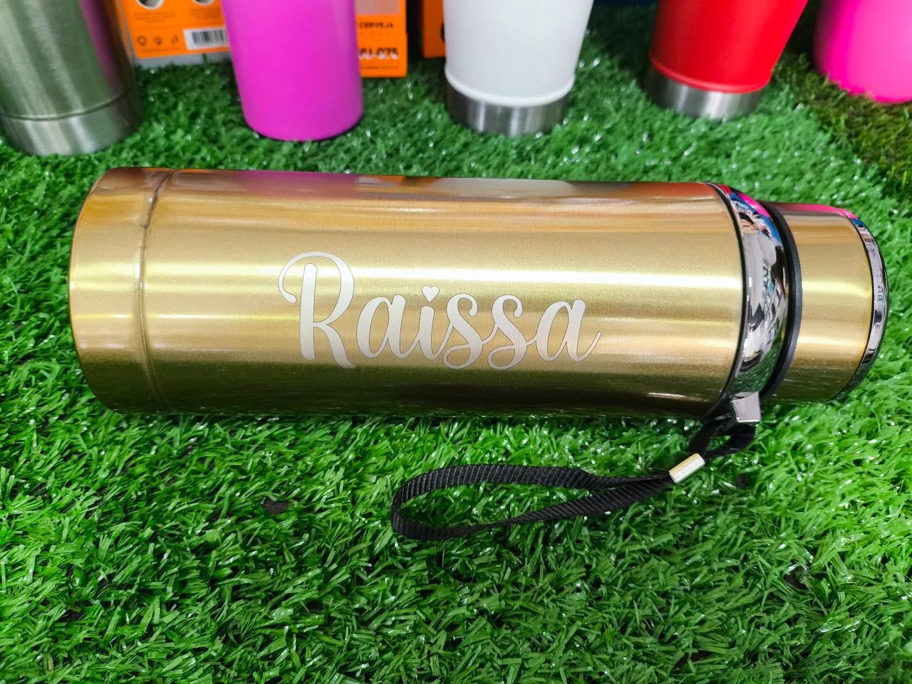 Gravação a laser em copos térmicos e diversos matérias a conferir a partir de 10 reais - Foto 3