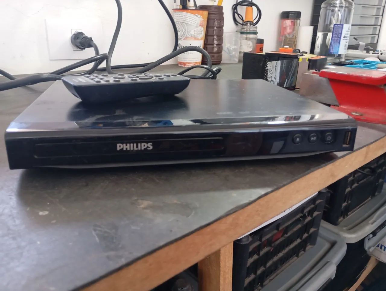 DVD Player Philips com Controle Remoto - Foto 2