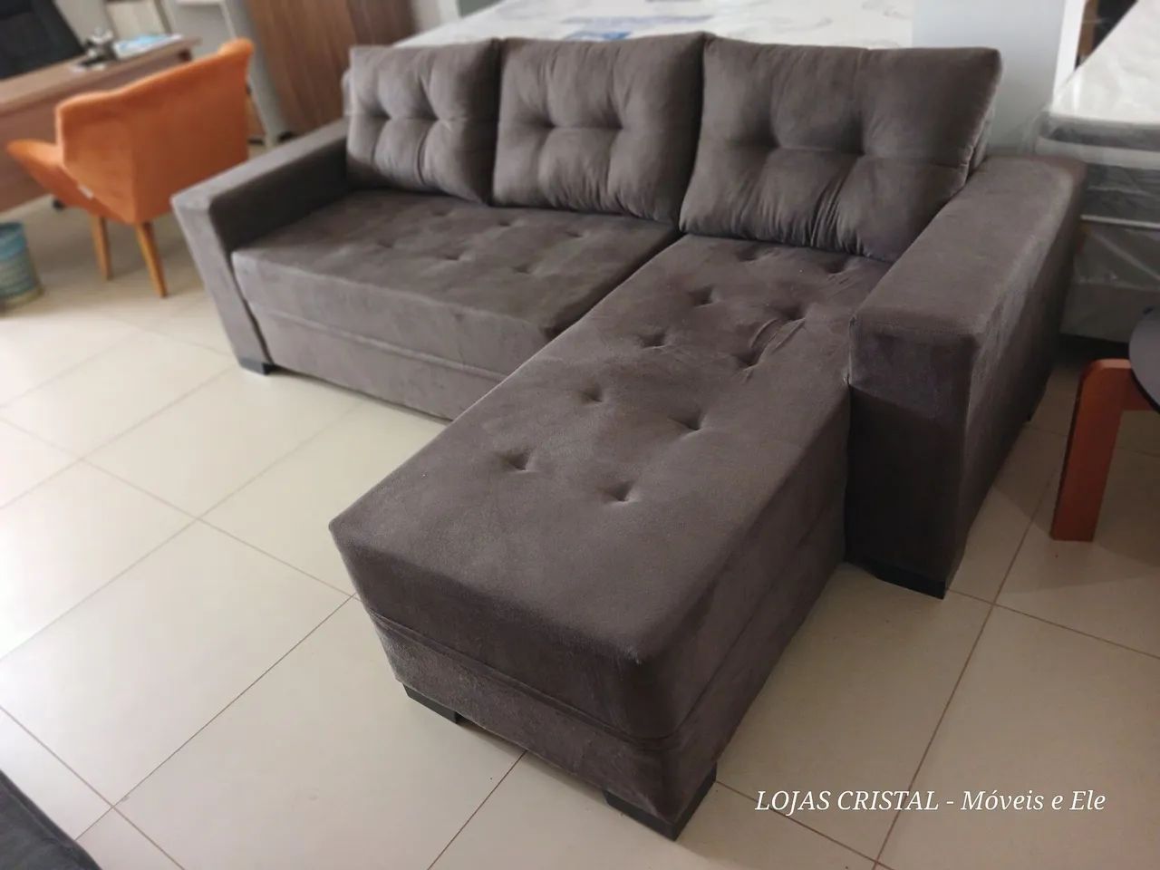 Sofá Cama Retrátil - Conforto e Estilo para sua Casa - Foto 3